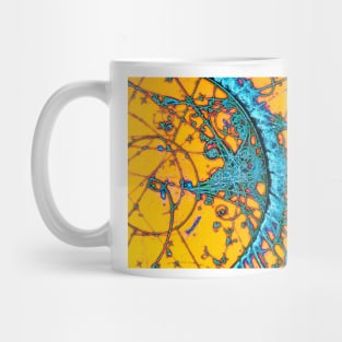 Particle tracks in bubble chamber (A138/0095) Mug